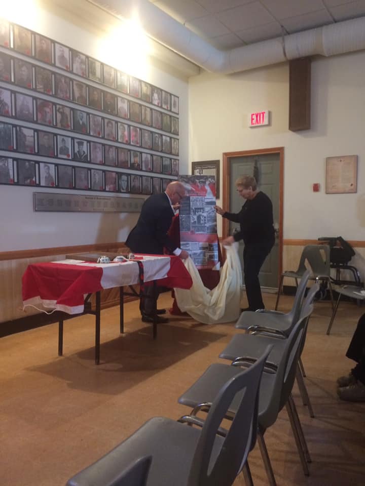 Unveiling of the Hong Kong Veterans plaque