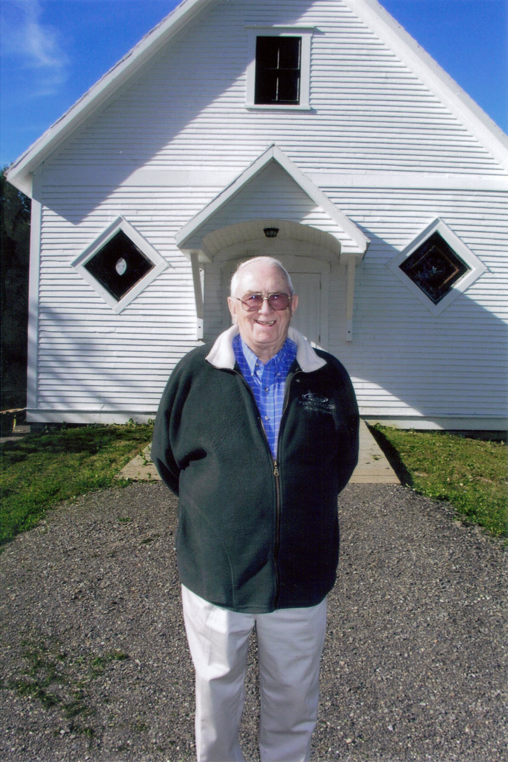 Phil Doddridge at the museum