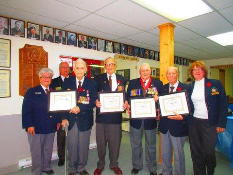 Lucette, Derrill, Allison Pollock, William (Bill) MacWhirter, Philip Doddridge, Paul Dallain, Emmie Flanagan